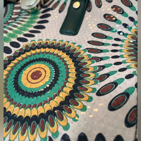 Hananel purse retro satchel multi color vibrant - Picture 6 of 16